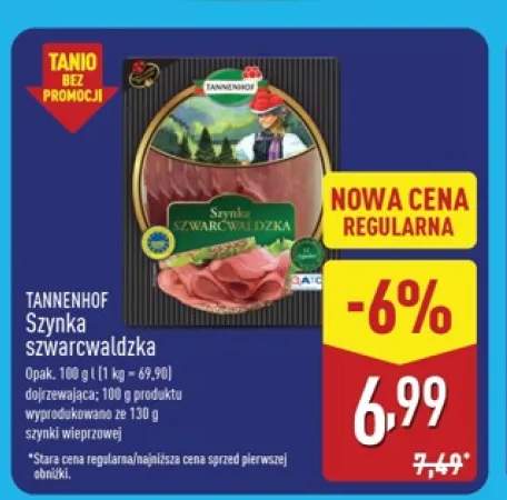 Szynka szwarcwaldzka dojrzewająca Tannenhof