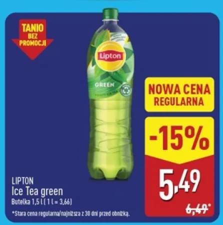 Herbata mrożona Ice Tea green Lipton