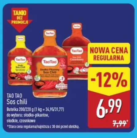 Sos chili słodko-pikantny Tao +2 warianty