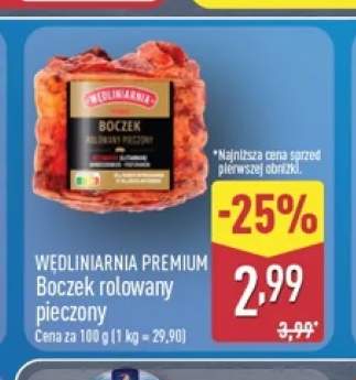 Boczek rolowany pieczony Wędliniarnia Premium