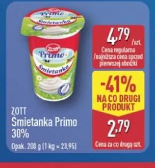 Śmietanka Primo Zott 30%