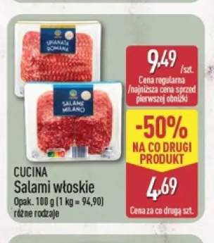 Salami włoskie Salame Milano Cucina +1 wariant