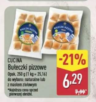 Bułeczki pizzowe naturalne Cucina +1 wariant