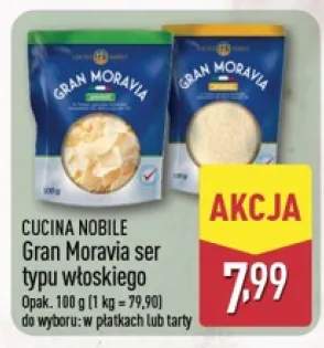Gran Moravia ser typu włoskiego w płatkach Cucina Nobile +1 wariant