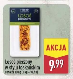 Łosoś pieczony w stylu toskańskim Fjørd Fiskerkusen