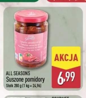 Suszone pomidory All Seasons