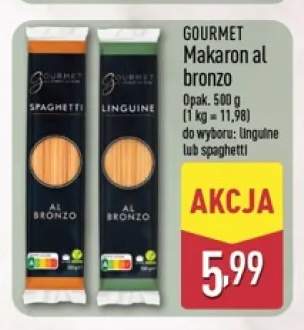 Makaron al bronzo linguine Gourmet +1 wariant