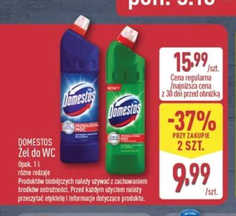 Żel do WC Domestos