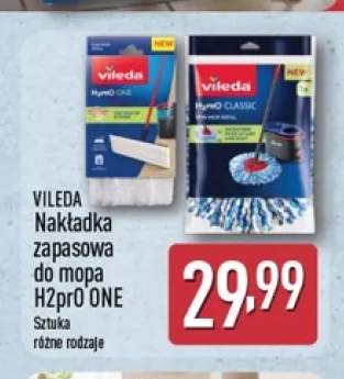 Nakładka zapasowa do mopa H2prO ONE Vileda
