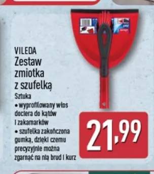 Zestaw zmiotka z szufelką Vileda