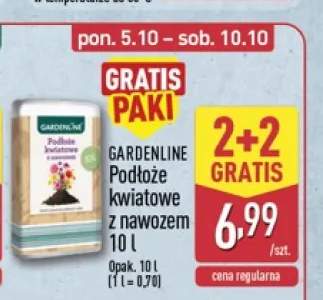 Podłoże kwiatowe z nawozem Gardenline