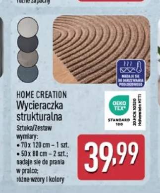 Wycieraczka strukturalna 70x120 cm Home Creation +1 wariant