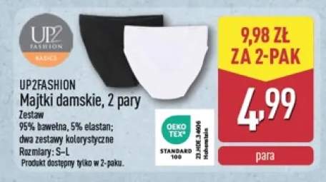 Majtki damskie 2-pak UP2Fashion