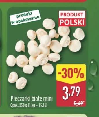 Pieczarki białe mini polskie