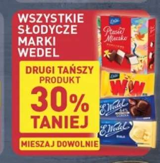 Słodycze marki Wedel +4 warianty