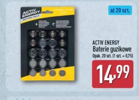 Baterie guzikowe Activ Energy