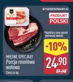 Porcja rosołowa wołowa Mięsne Specjały