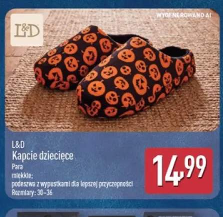 Kapcie dziecięce L & D