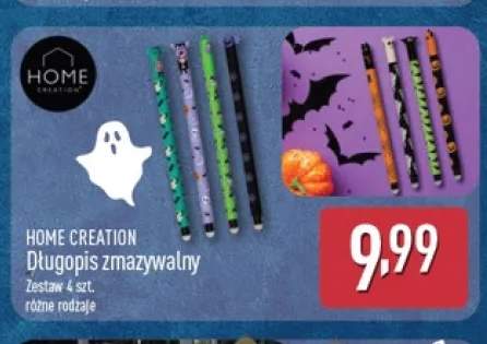 Długopis zmazywalny 4-pak Home Creation