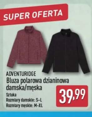 Bluza polarowa dzianinowa damska Adventuridge +1 wariant