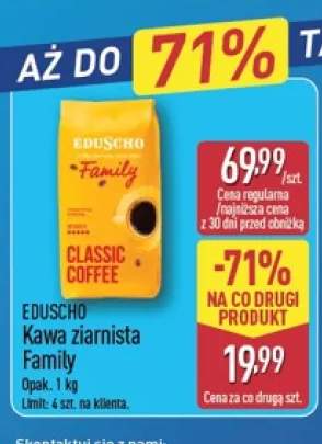 Kawa ziarnista Family Eduscho