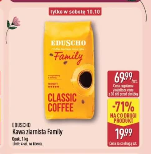 Kawa ziarnista Family Eduscho