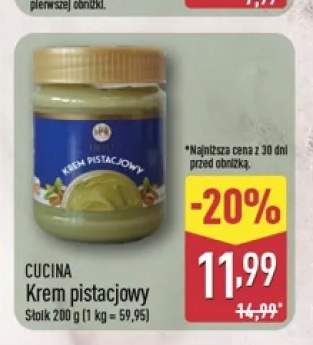 Krem pistacjowy Cucina