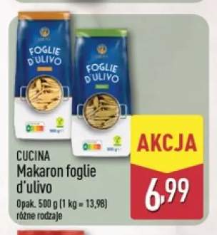 Makaron foglie d'ulivo Cucina