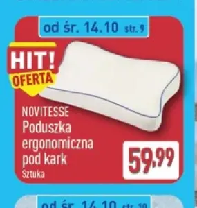 Poduszka ergonomiczna pod kark Novitesse