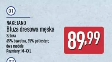 Bluza dresowa męska Naketano