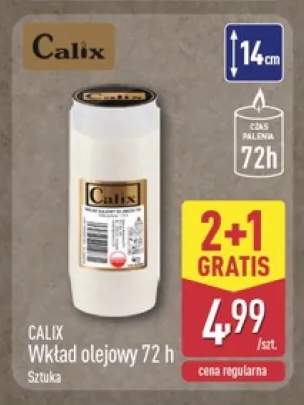 Wkład olejowy 72 h Calix