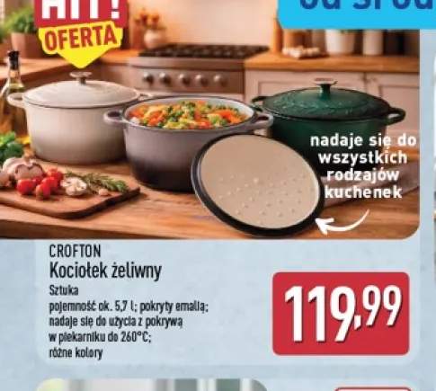 Kociołek żeliwny Crofton