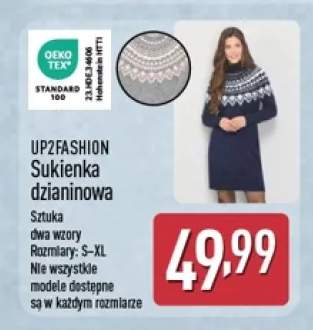 Sukienka dzianinowa UP2FASHION