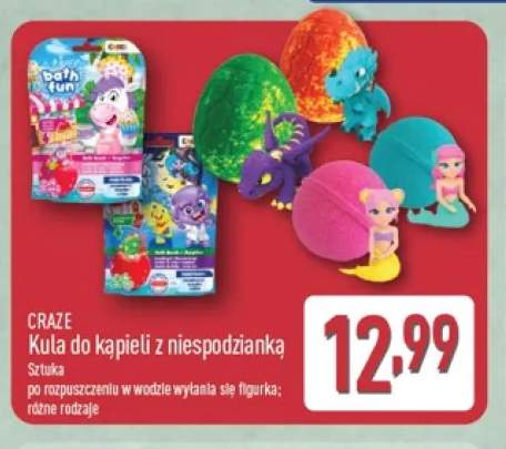 Kula do kąpieli z niespodzianką Craze