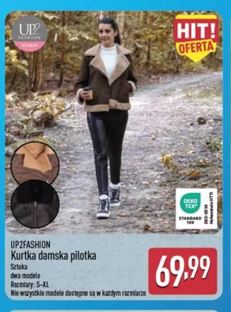 Kurtka damska pilotka UP2Fashion