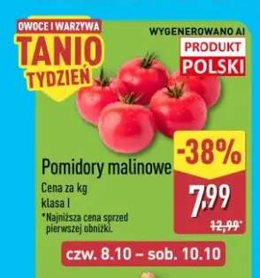Pomidory malinowe
