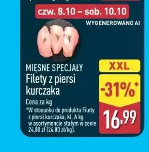 Filety z piersi kurczaka XXL Mięsne Specjały