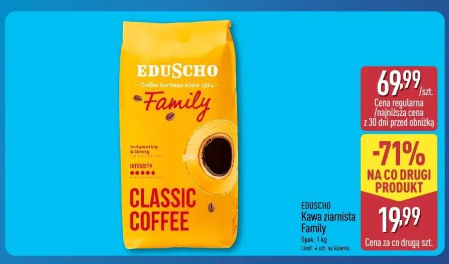 Kawa ziarnista Family Eduscho
