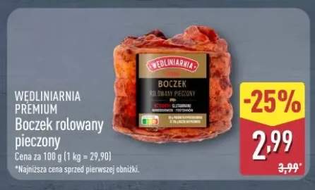 Boczek rolowany pieczony Wędliniarnia Premium