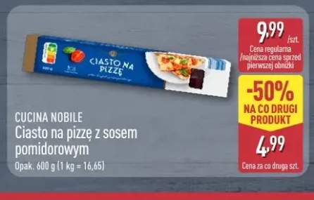 Ciasto na pizzę z sosem pomidorowym Cucina Nobile