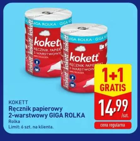 Ręcznik papierowy 2-warstwowy Giga Rolka Kokett