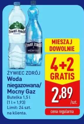Woda niegazowana Żywiec Zdrój +1 wariant