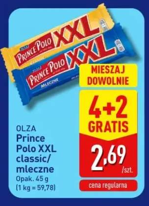 Prince Polo XXL classic Olza +1 wariant
