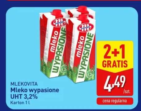Mleko UHT wypasione Mlekovita 3,2%