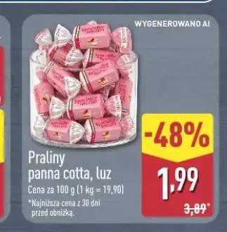 Praliny panna cotta luz