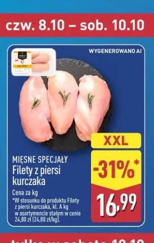 Filety z piersi kurczaka Mięsne Specjały