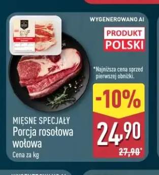 Porcja rosołowa wołowa Mięsne Specjały