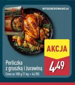 Perliczka z gruszką i żurawiną Drosed