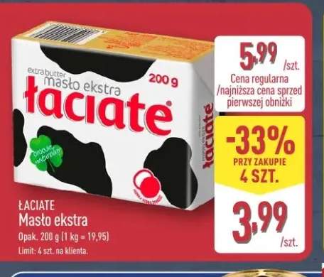 Masło ekstra Łaciate