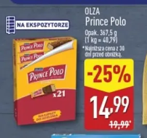 Wafelki Prince Polo Olza